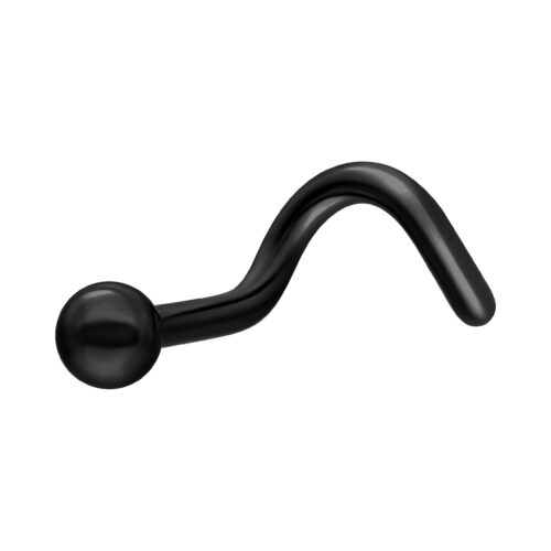 Basic Ball Nosestud - Schwarz