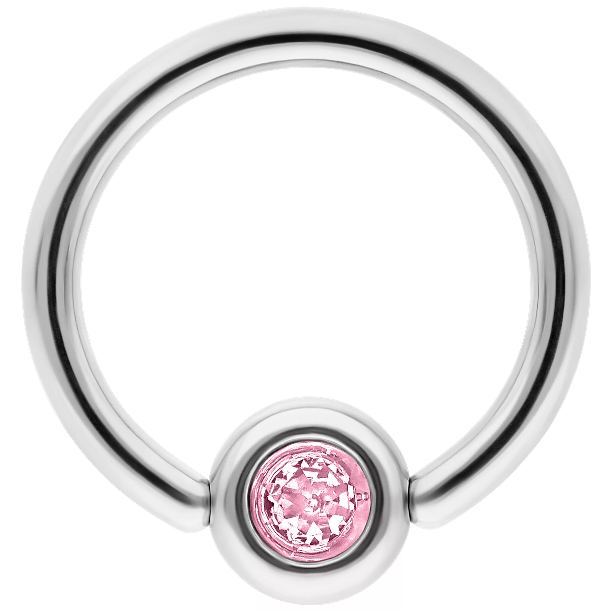 Medi Flat Back Jewelled Clip in Ring Medi Flat Back Jewelled Clip in Ring