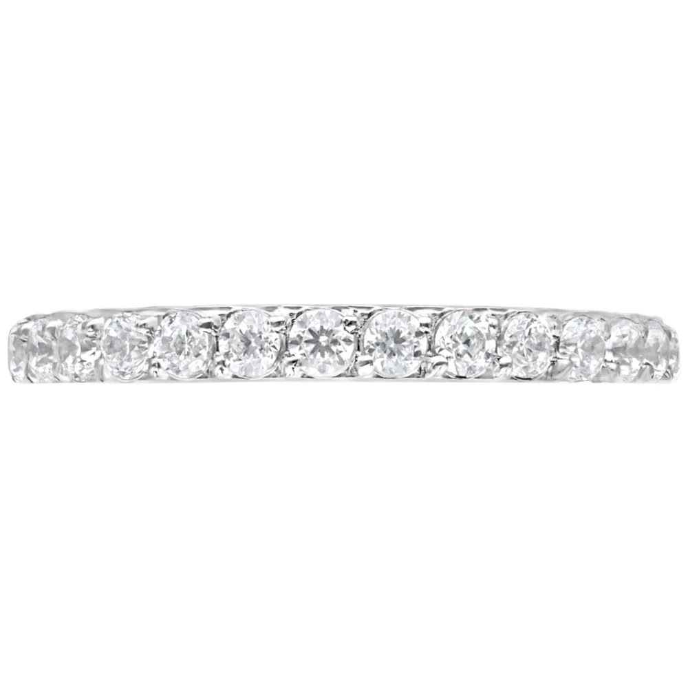 Pave Set Crystals Conch Ring