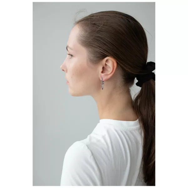Triangle hoops discount