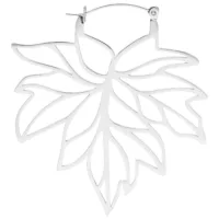 Autumn Leaf Hoops