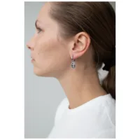 Little Vintage Cross Hoops Little Vintage Cross Hoops