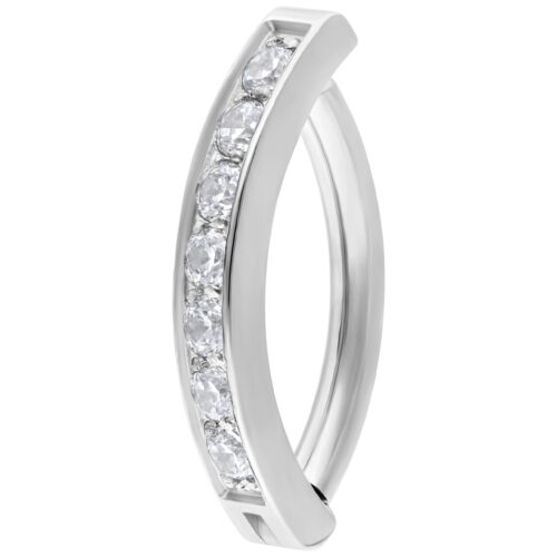 Crystal Belly Arch Clicker