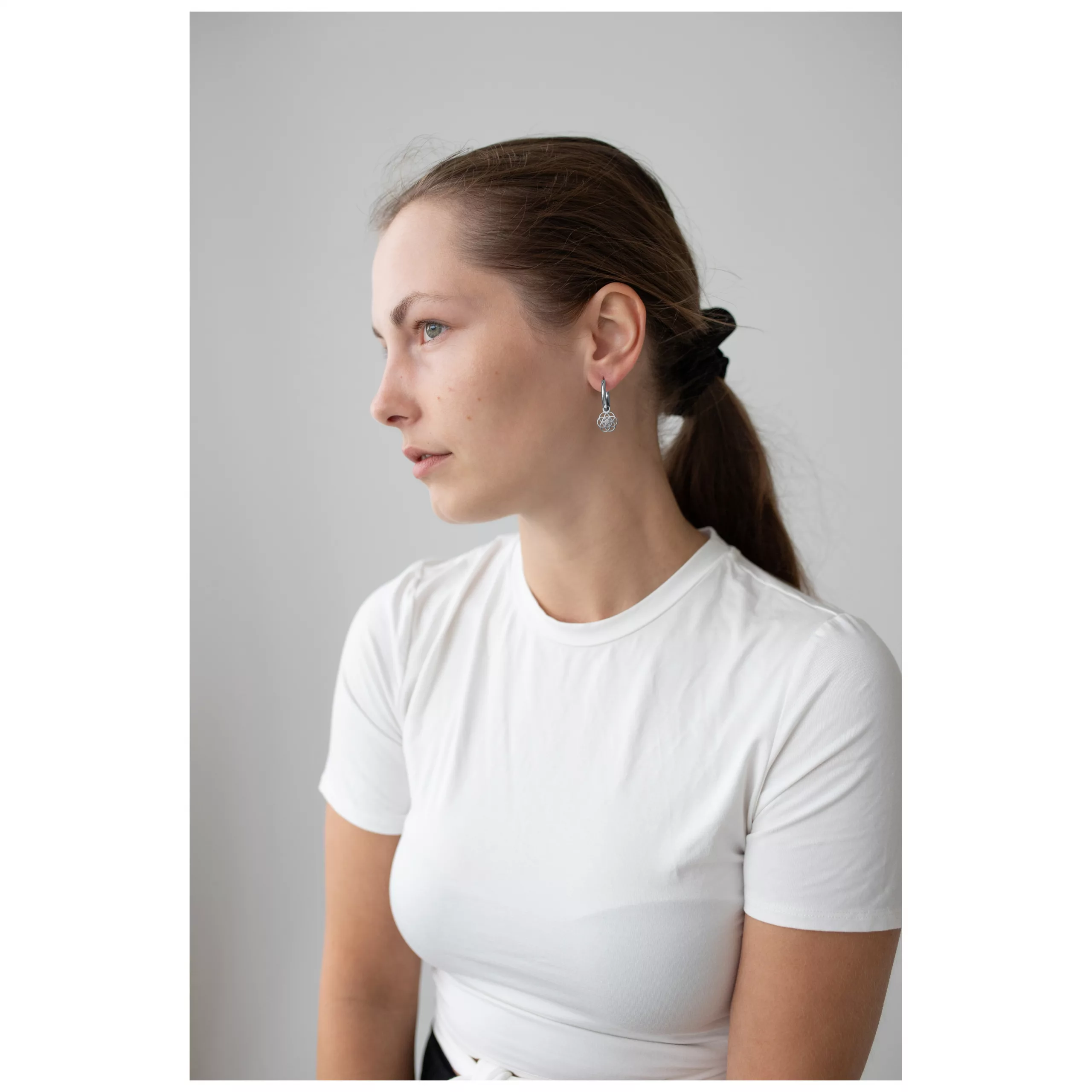 Little Flower of Life Hoops Little Flower of Life Hoops