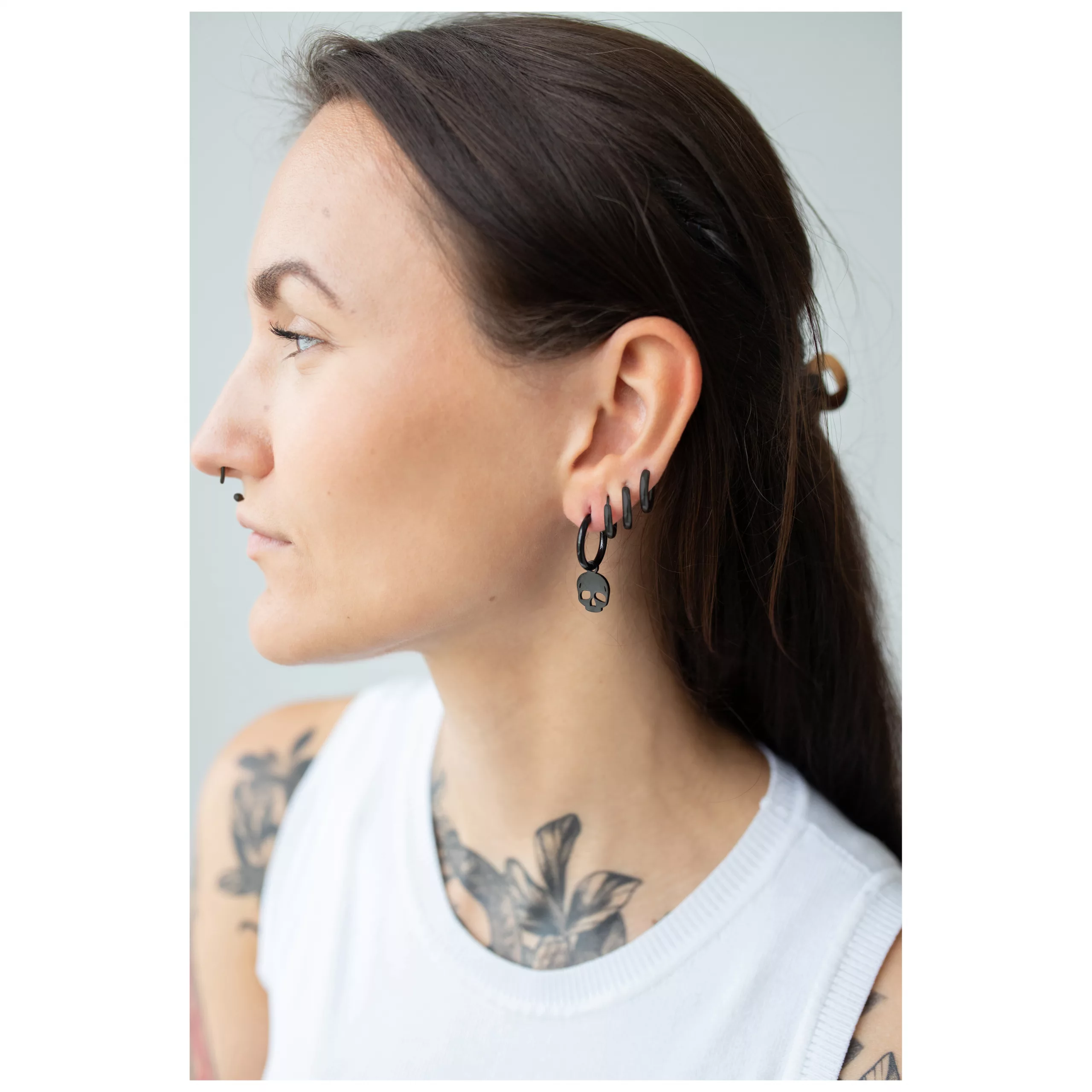 Little Skull Hoops Little Skull Hoops