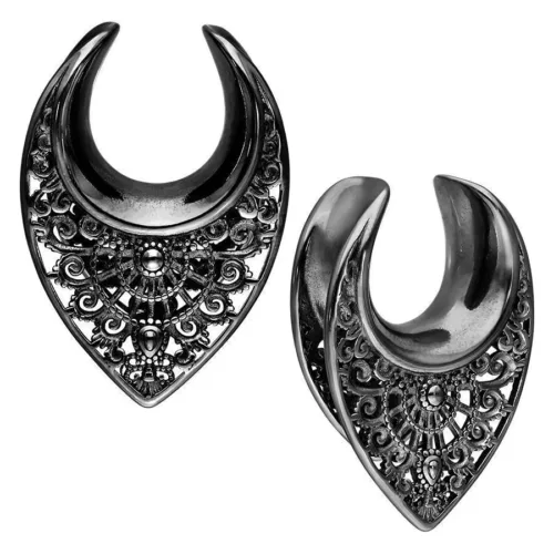 Ear Saddles Black Oriental