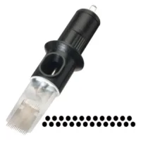 Cheyenne Magnum Nadelköpfe 10er Pack Schwarze Cheyenne Magnum Nadelköpfe auf weißem Hintergrund