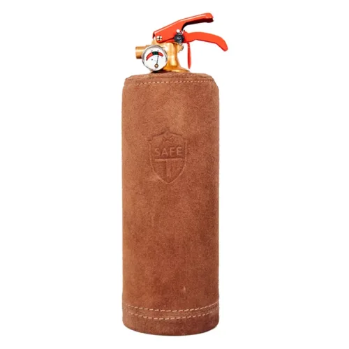 Brown Nubuck Feuerlöscher 