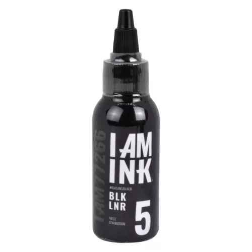 I am Ink #5 BLK LNR
