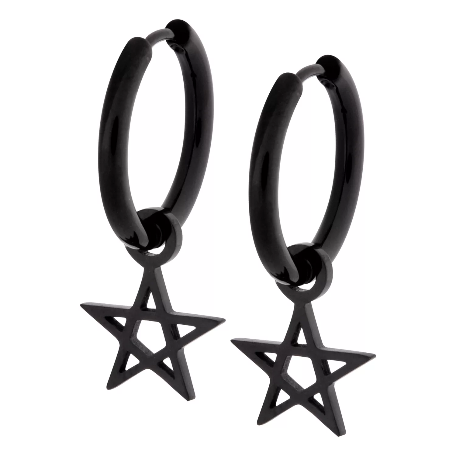 Little Pentagram Hoops Little Pentagram Hoops
