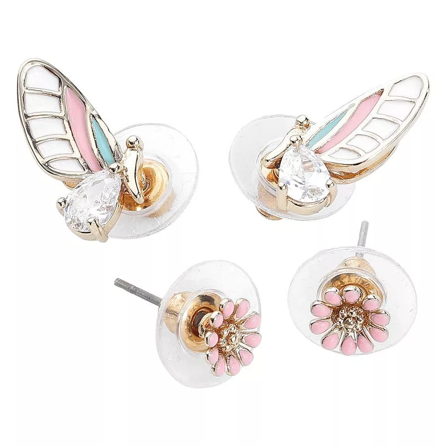 Butterfly Earrings Set