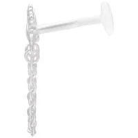 Crystal Sunrise Push Fit Labret