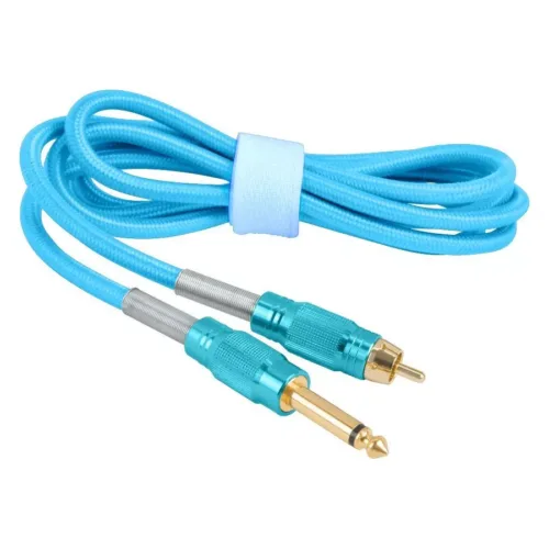 Turquoise Parachute Cord Clip Cord RCA