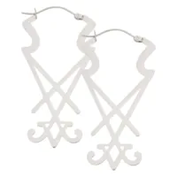Sigil of Lucifer Hoops