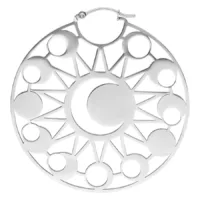 Moon Eclipse Hoops Moon Eclipse Hoops