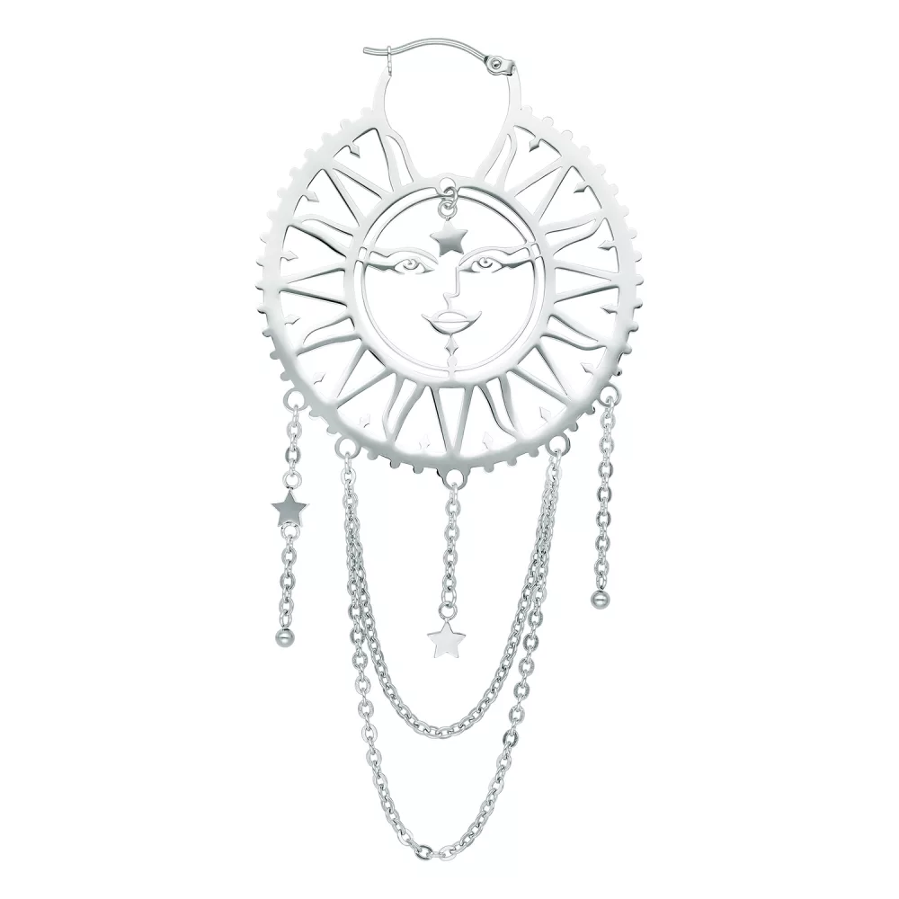 Oldschool Sun Moon Hoops
