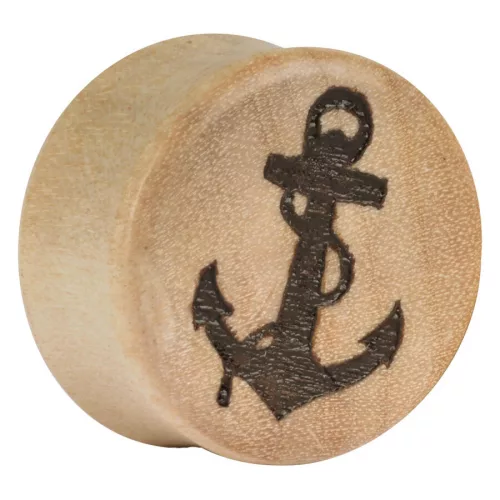 Earganic® Anchor on Crocodile with Brown Lines