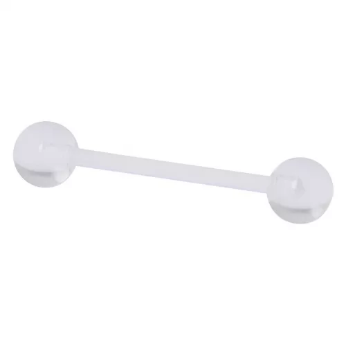 PTFE Barbell with Clear Balls