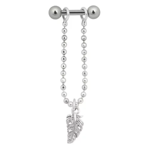 Ear Pendant Feather