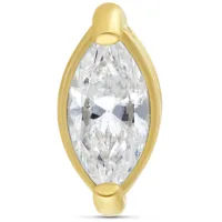 Internally Gold Zirconia Attachment 18k