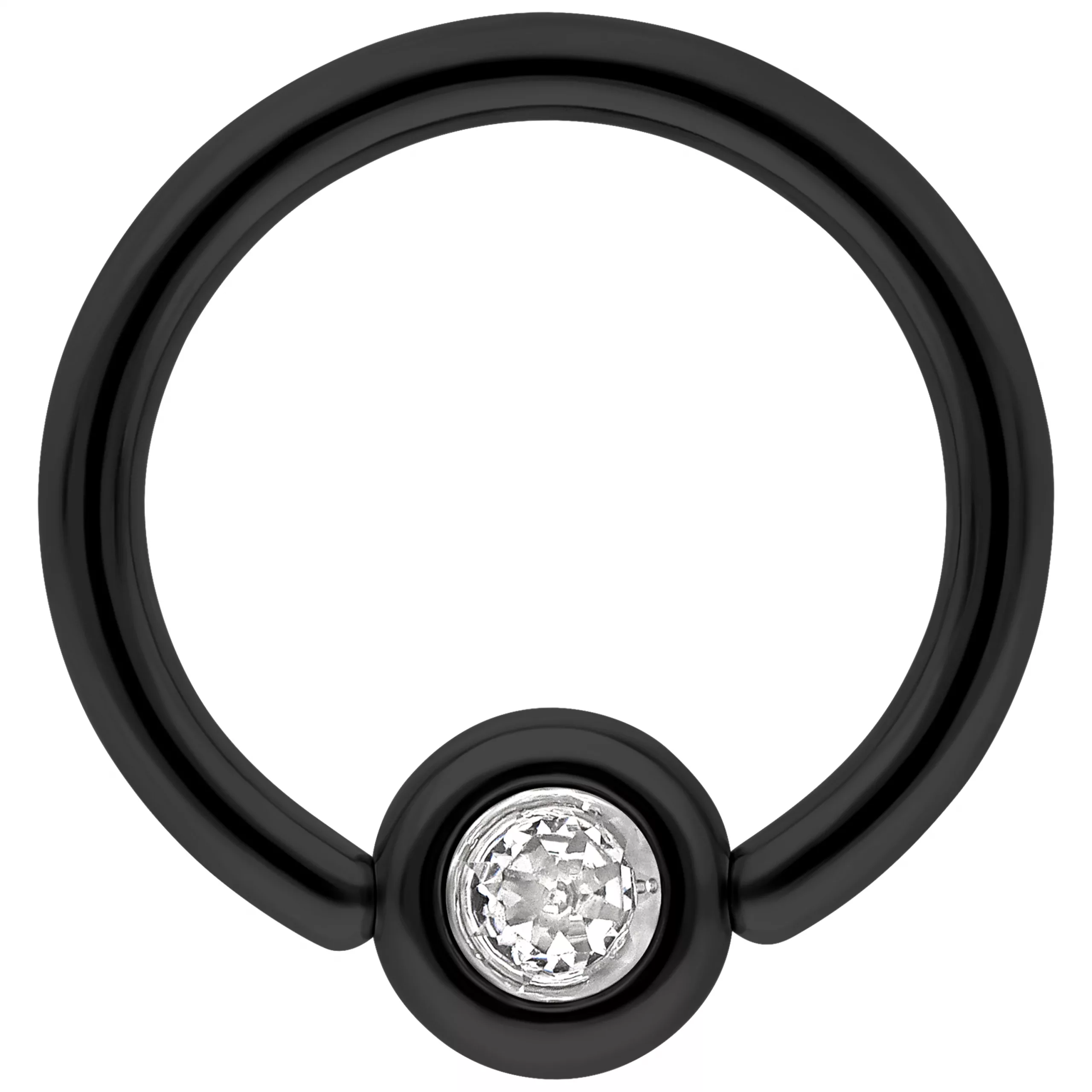 Medi Flat Back Jewelled Clip in Ring Medi Flat Back Jewelled Clip in Ring