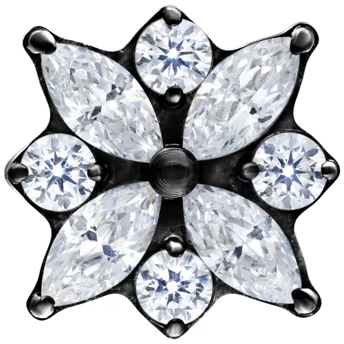 Push Fit Crystal Blossom Attachment