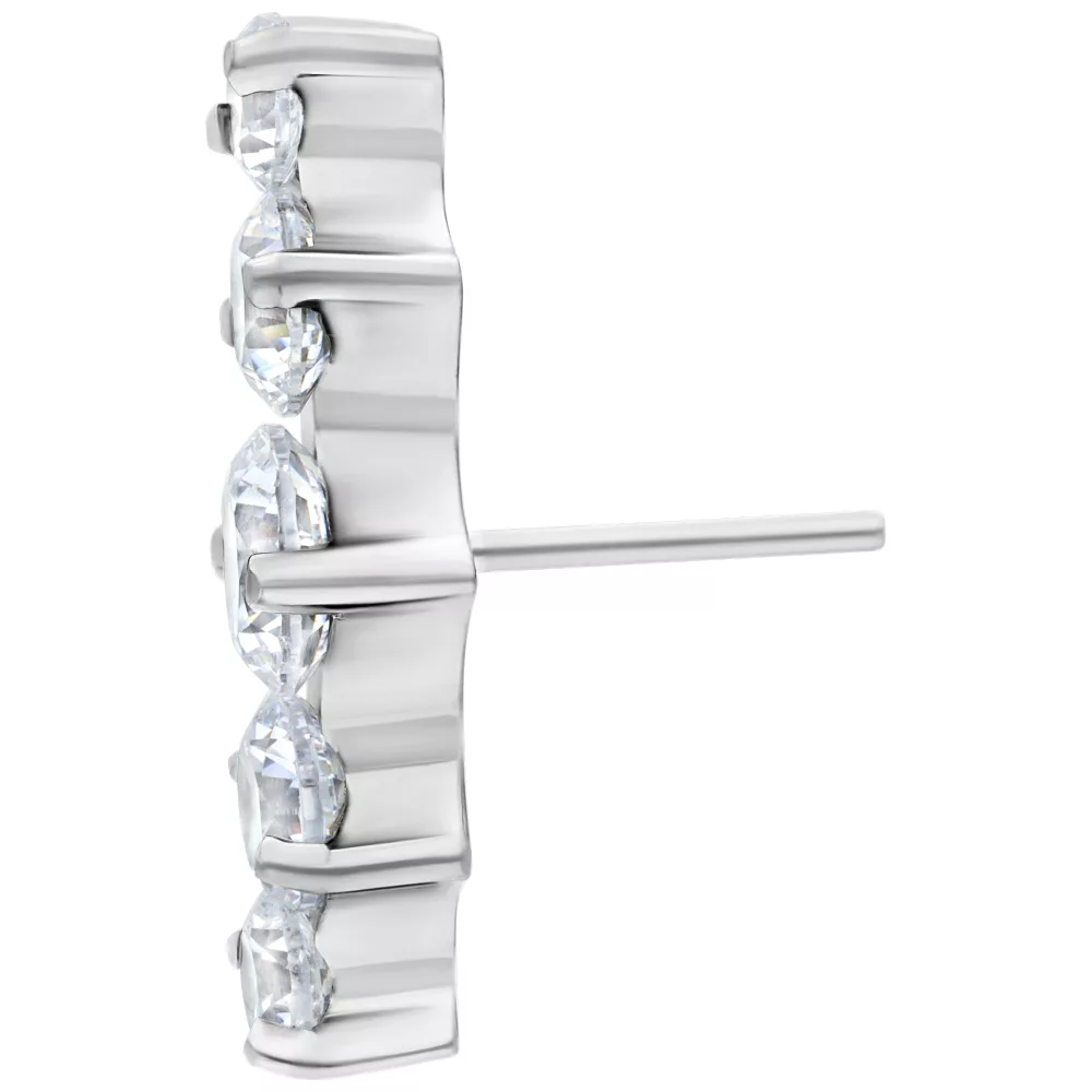 Push Fit Curved 5 Crystal Attachment