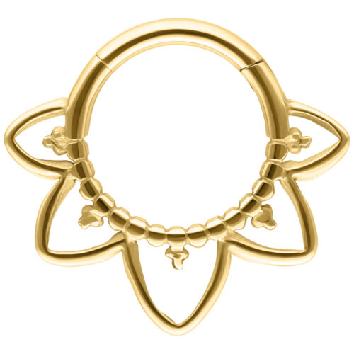Oriental Septum Clicker - Gold