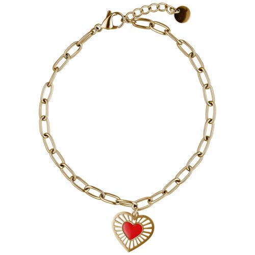 Sacred Heart Bracelet - Gold