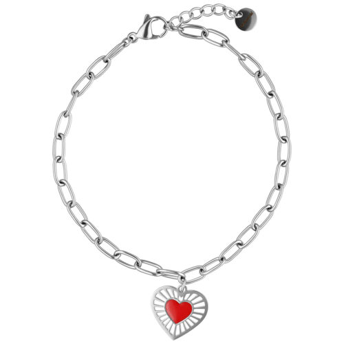 Sacred Heart Bracelet - Silber