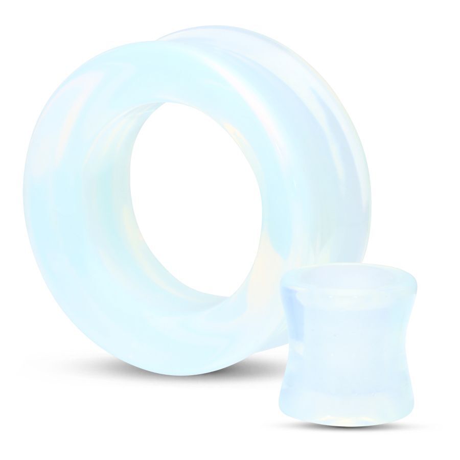 Weißer Stardust Tunnel aus Stein, auf neutralem Hintergrund