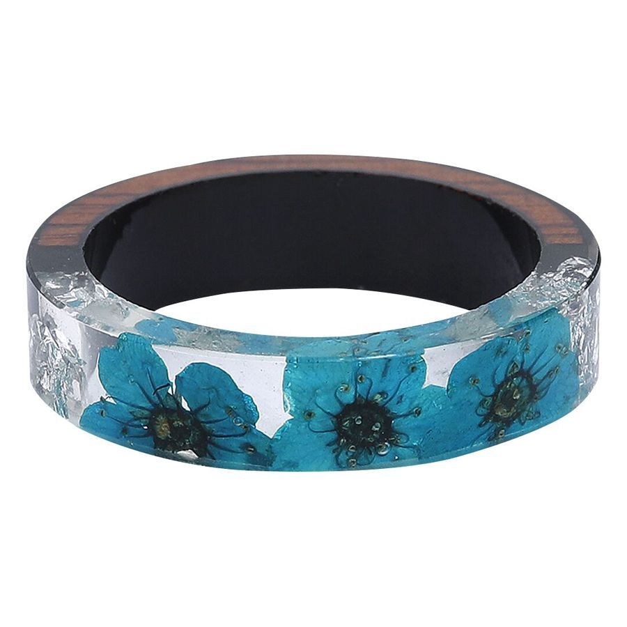 Baby Blue Flower Ring Baby Blue Flower Ring