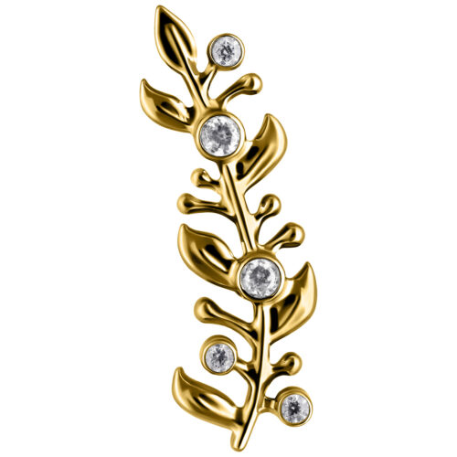 Push Fit Winter Branch Attachment - Gold