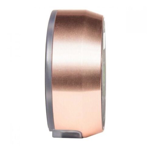 Seitansicht des Critical Atomxr Netzteils in Roségold auf weißem Hintergrund