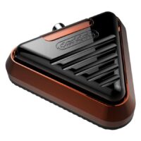 Delta Fußschalter Tangerine, Orange/Schwarz Delta Fußschalter in dreieckiger Form, orange mit schwarzer Oberfläche