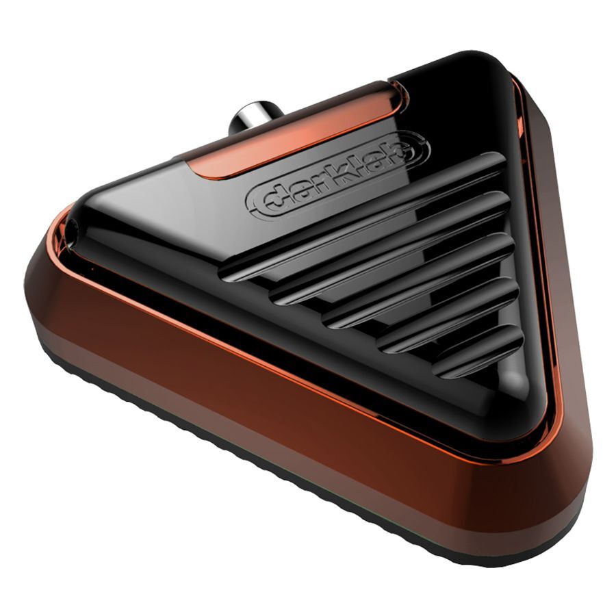 Delta Fußschalter Tangerine, Orange/Schwarz Delta Fußschalter in dreieckiger Form, orange mit schwarzer Oberfläche