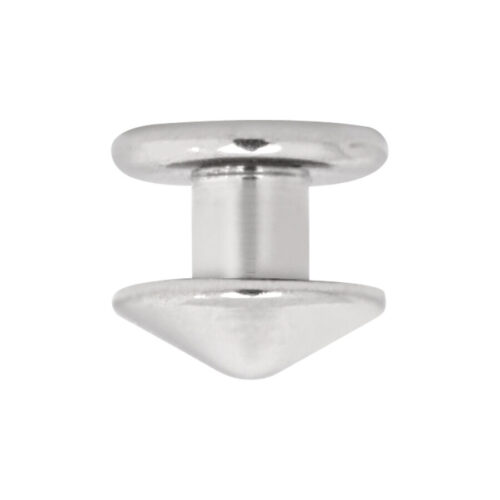 Silberner Titan Skindiver Disc auf weißem Hintergrund, Oberfläche glänzend